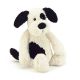 Jellycat® Black & Cream Medium Bashful Puppy